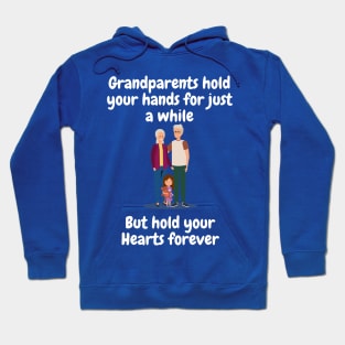 Grandparents hold our hands Hoodie